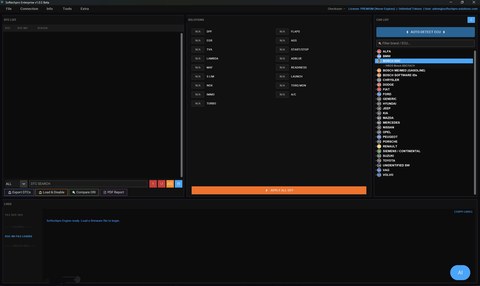 Softechpro Solutions ECU tool screenshot 09