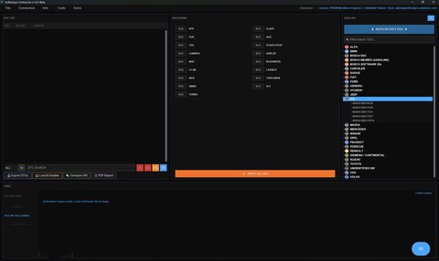 Softechpro Solutions ECU tool screenshot 21
