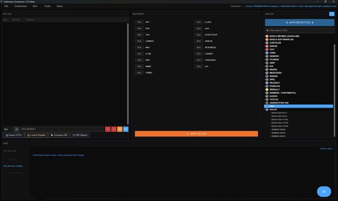 Softechpro Solutions ECU tool screenshot 35