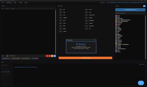 Softechpro Solutions ECU tool screenshot 36