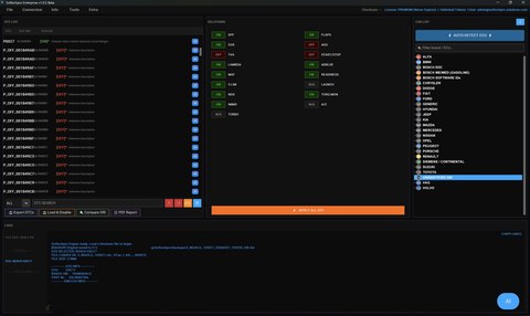 Softechpro Solutions ECU tool screenshot 38