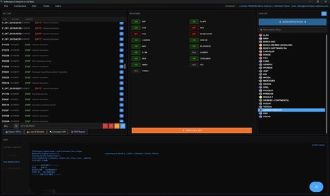 Softechpro Solutions ECU tool screenshot 39