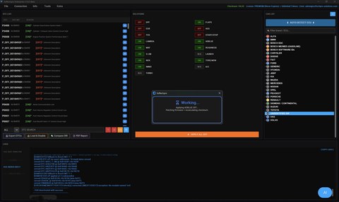 Softechpro Solutions ECU tool screenshot 43