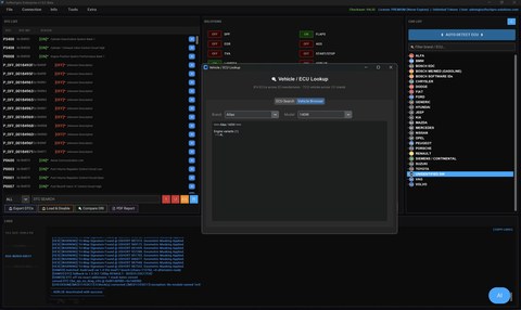 Softechpro Solutions ECU tool screenshot 50