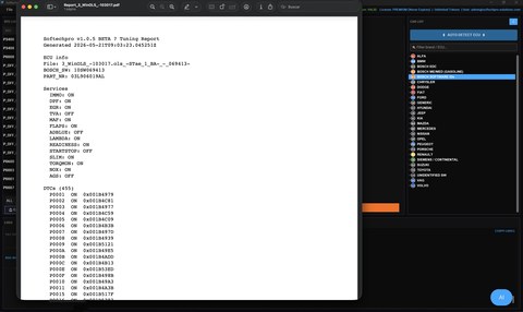 Softechpro Solutions ECU tool screenshot 53